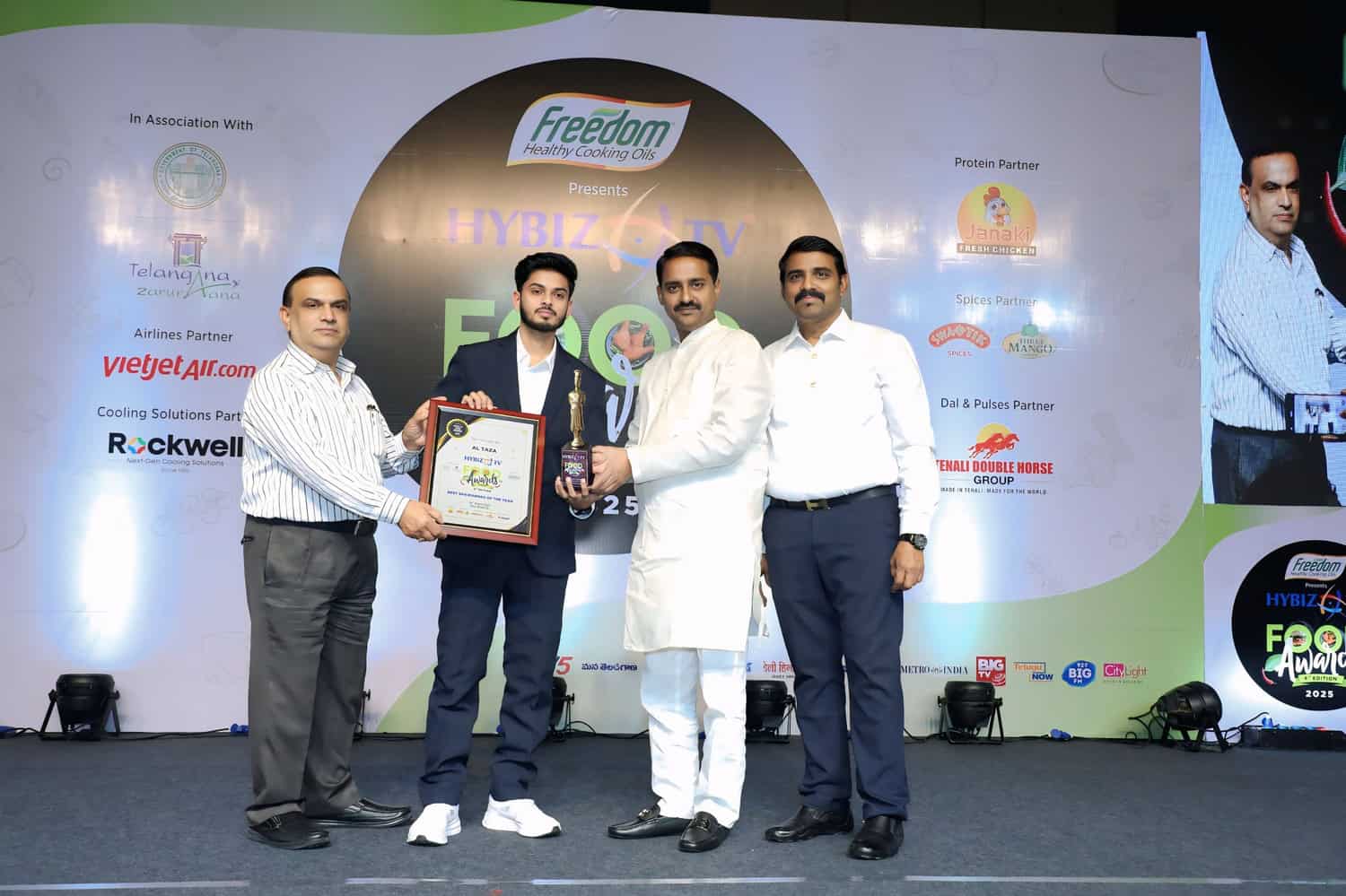 Al Taza team receiving industry recognition