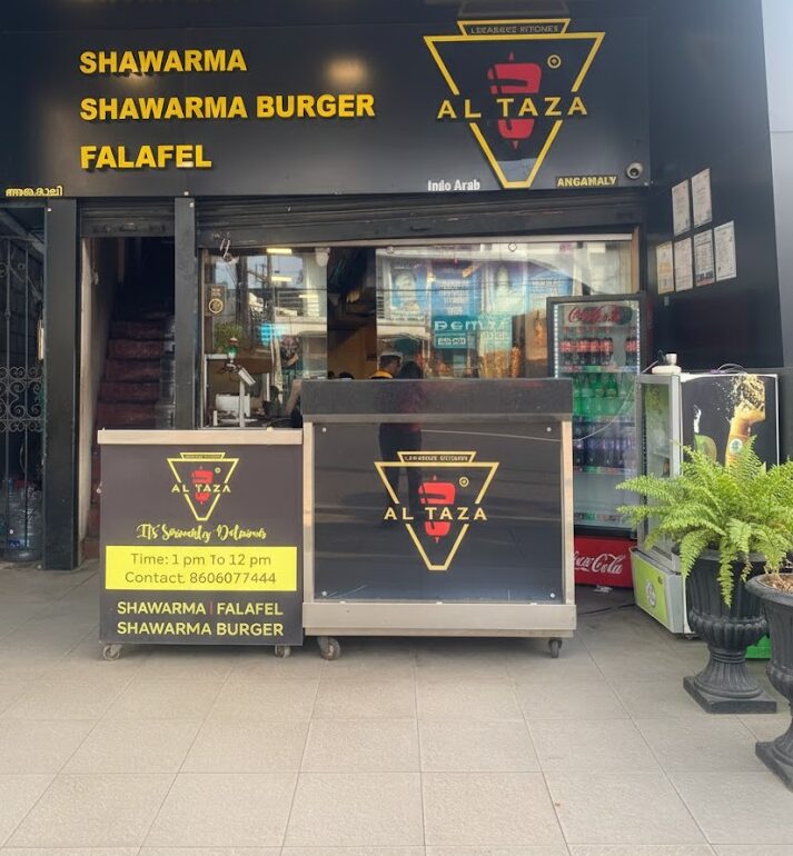al taza shawarma angamaly outlet