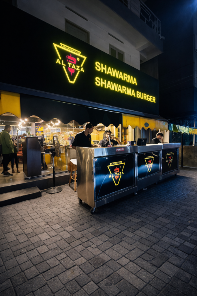 al taza shawarma kollam outlet